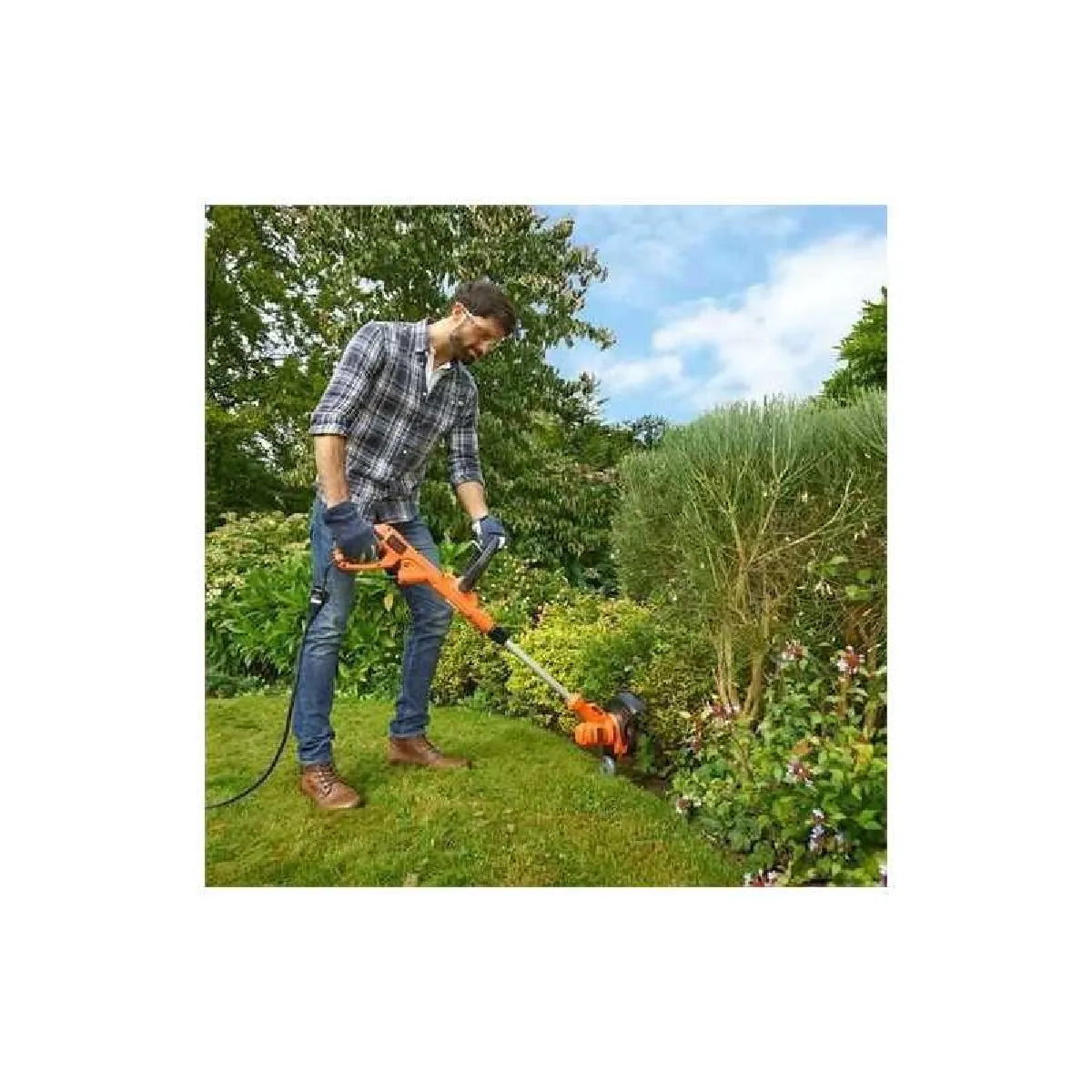 Black & Decker Cortacésped Eléctrico 3 en 1 30 cm 550 W