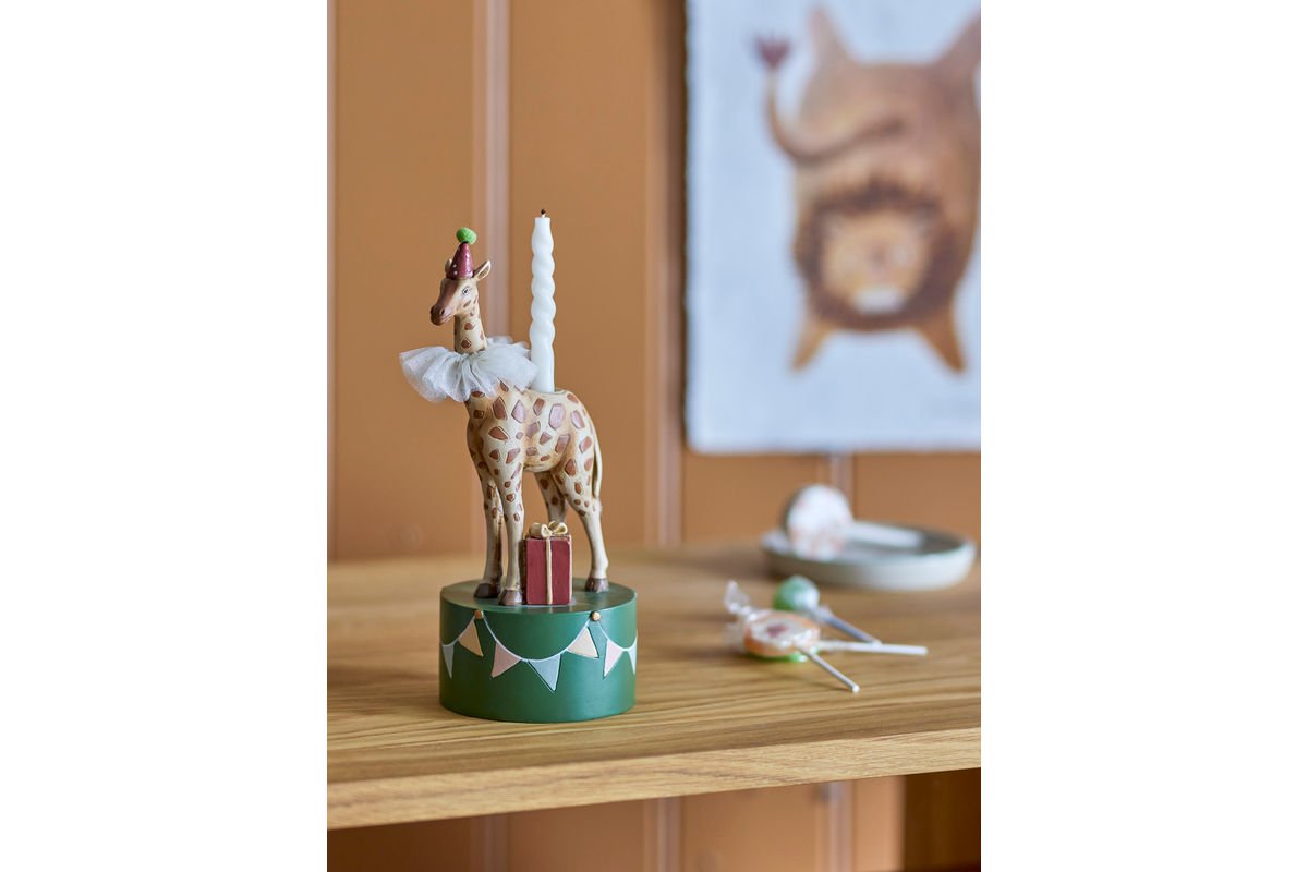Kinder‑Kerzenhalter „Happy Animals“ – Bunte Tier‑Deko, 3‑Stil Varianten für Kinderzimmer