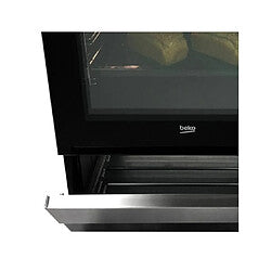 Beko FSS57100GW Cocina Vitrocerámica 4 Quemadores Horno 60 L Blanco
