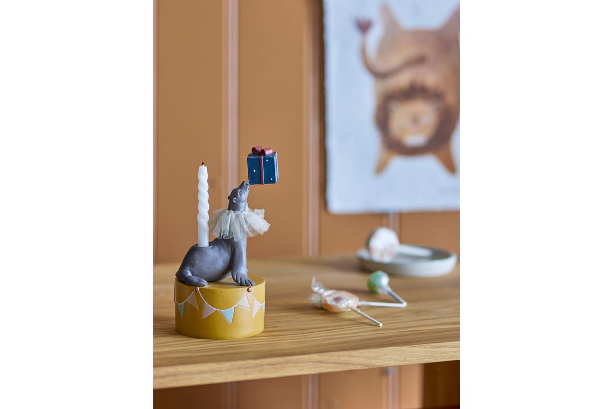 Kinder‑Kerzenhalter „Happy Animals“ – Bunte Tier‑Deko, 3‑Stil Varianten für Kinderzimmer