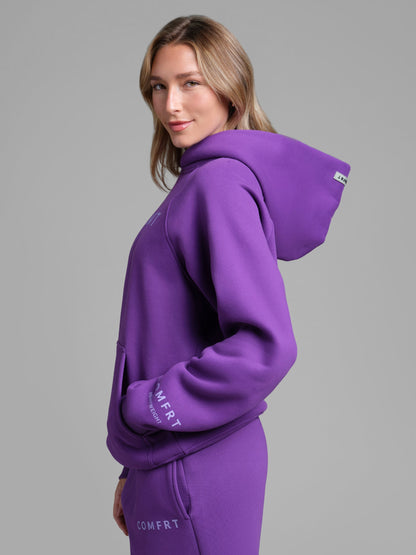 Comfrt Tranquil Hoodie Unisex Gewichtet Oversized Entspannend Komfort
