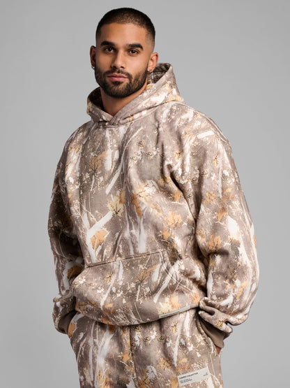 Comfrt Camo Kapuzenpullover Schweres Weiches Camouflage Design Unisex