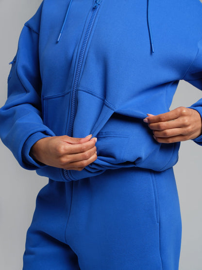 Comfrt Airplane Mode Travel Zip Hoodie