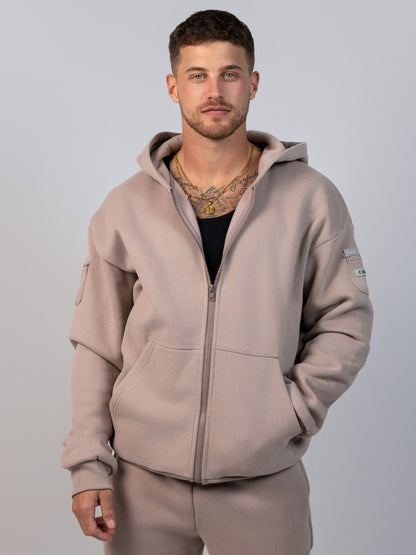 Comfrt Travel Essentials Zip Hoodie