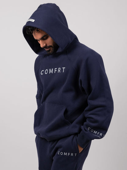 Comfrt Tranquil Hoodie Unisex Gewichtet Oversized Entspannend Komfort