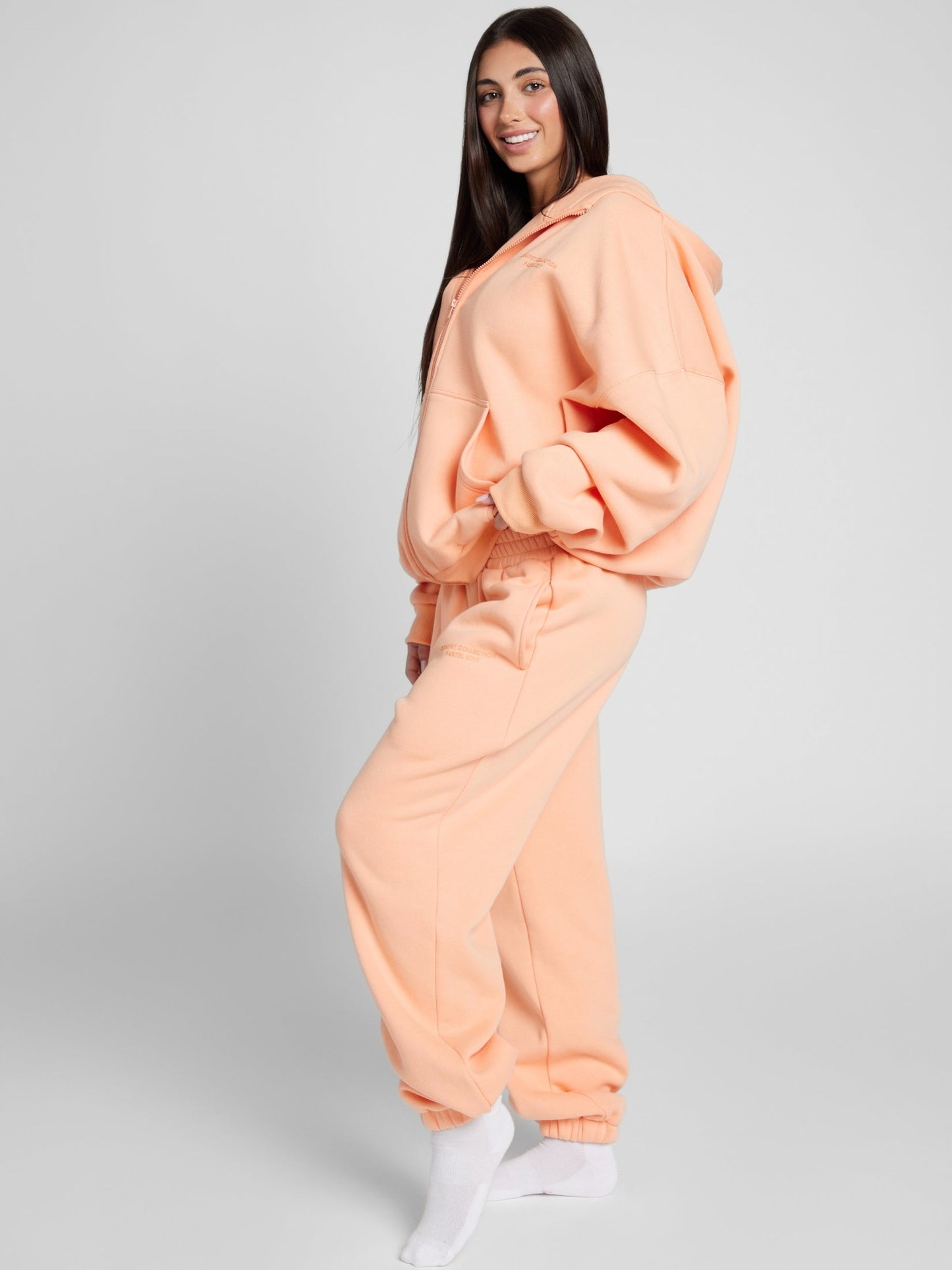 Comfrt Pastel Zip Hoodie CloudTouch Fleece