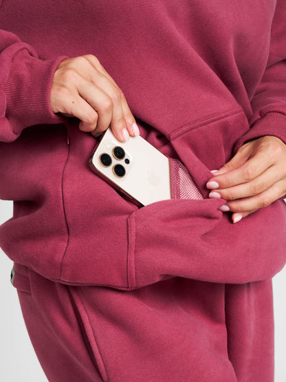 Comfrt Travel Essentials Kapuzenpullover – Superweiche Baumwollmischung, Mehrere Farben