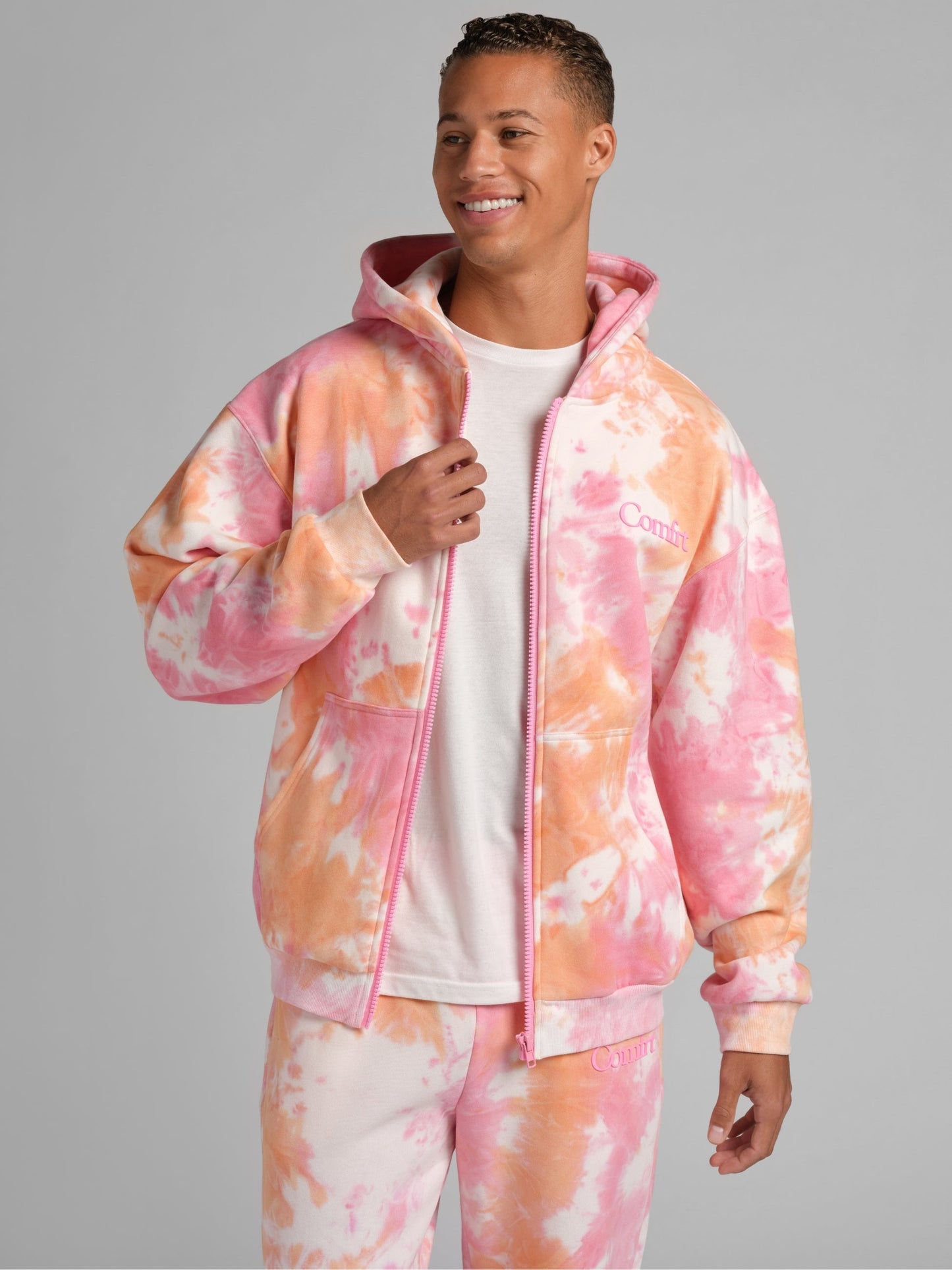Comfrt Minimalist Zip Hoodie CloudTouch Fleece