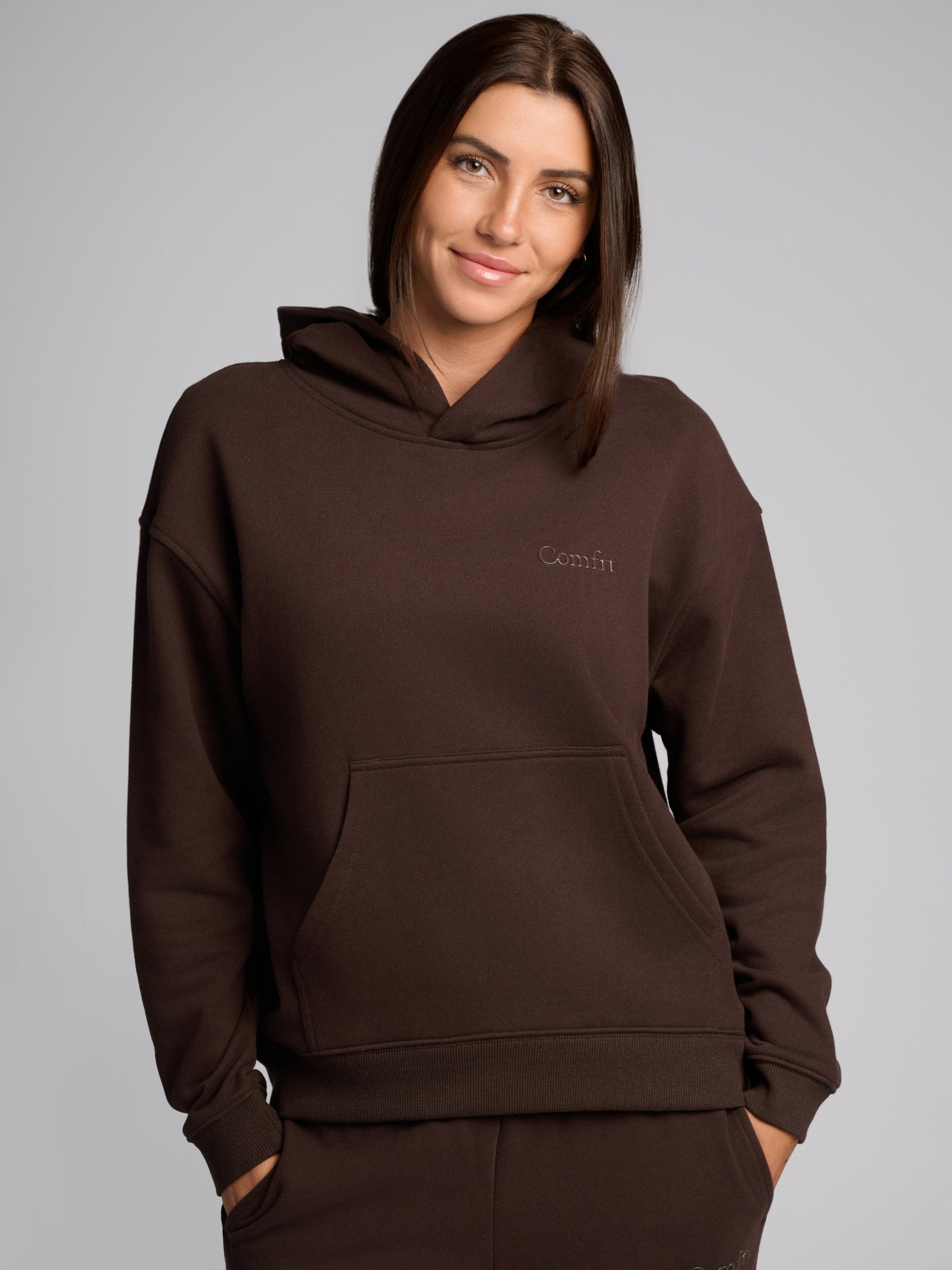 Comfrt Halo Lightweight Crop Hoodie