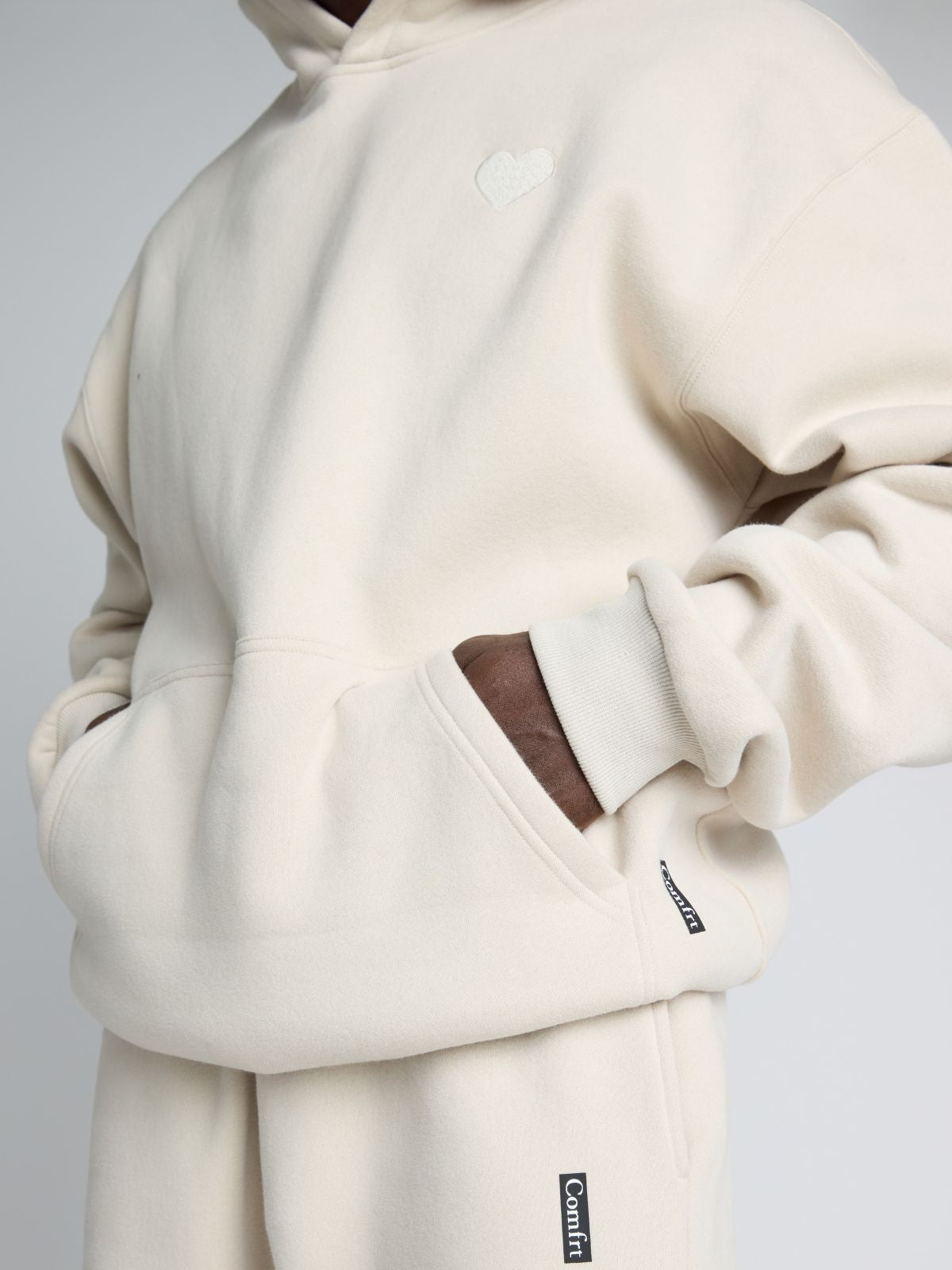 Comfrt Love Hoodie Baumwolle Unisex Kapuzenpullover