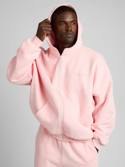 Comfrt Pastel Zip Hoodie CloudTouch Fleece