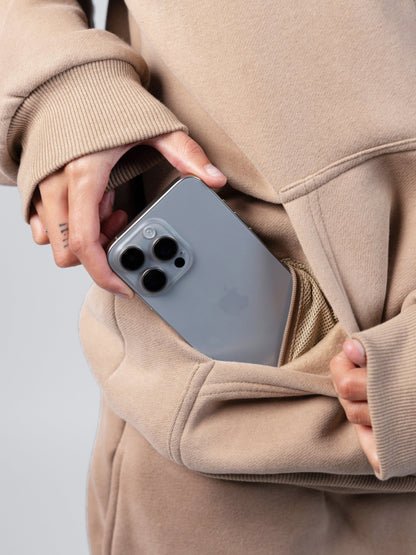 Comfrt Travel Essentials Zip Hoodie