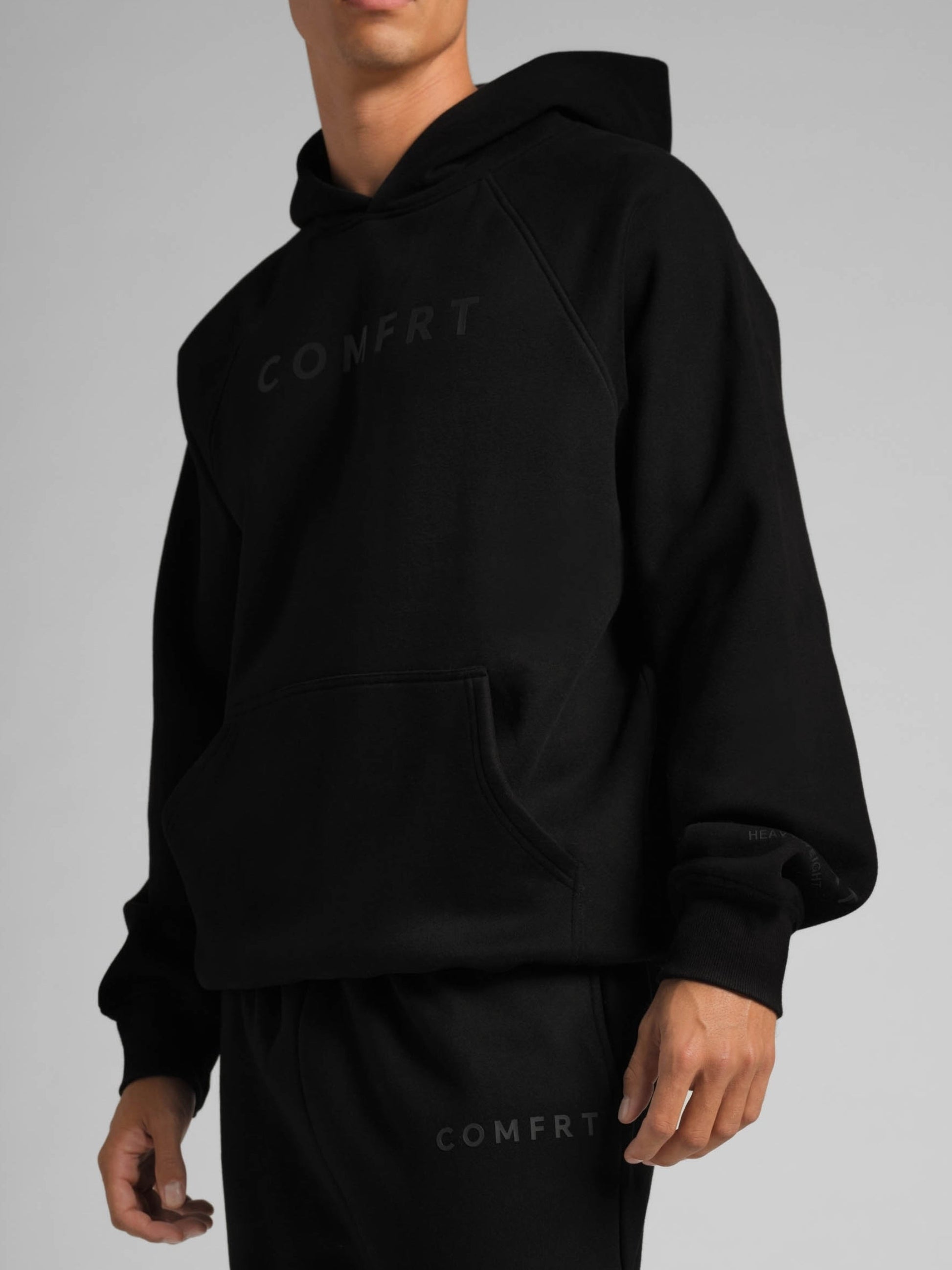 Comfrt Tranquil Hoodie Unisex Gewichtet Oversized Entspannend Komfort