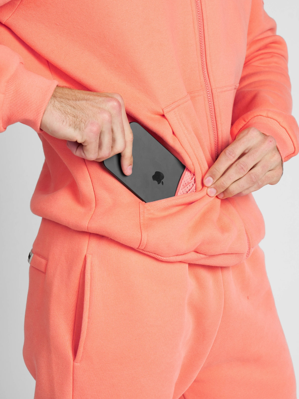 Comfrt Travel Essentials Zip Hoodie
