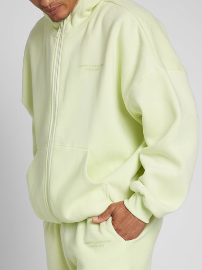Comfrt Pastel Zip Hoodie CloudTouch Fleece