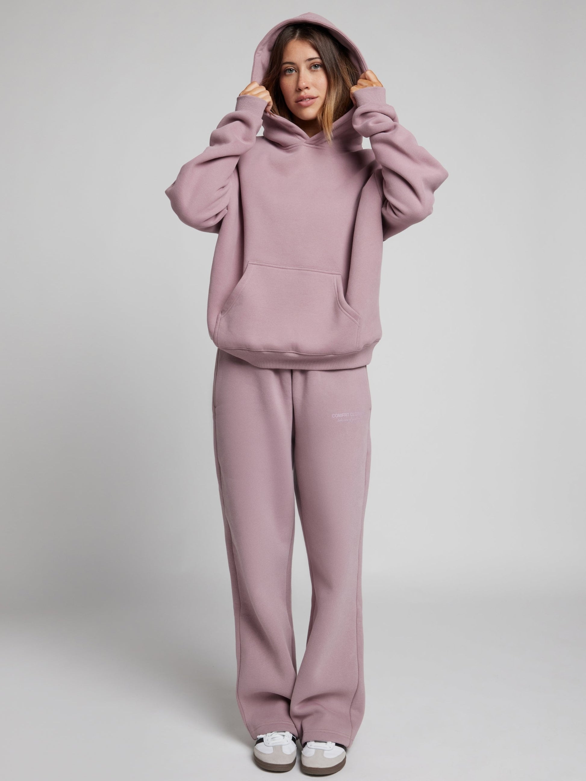 Comfrt Basic Crop Hoodie Super Soft Baumwolle Unisex