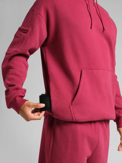 Comfrt Airplane Mode Travel Hoodie mit integrierter Augenmaske