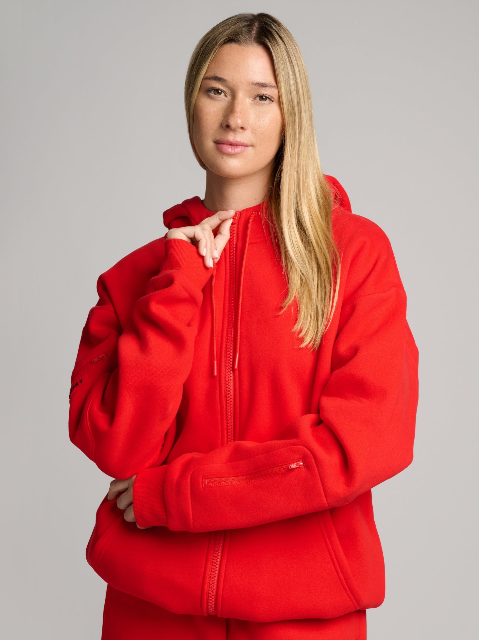 Comfrt Airplane Mode Travel Zip Hoodie