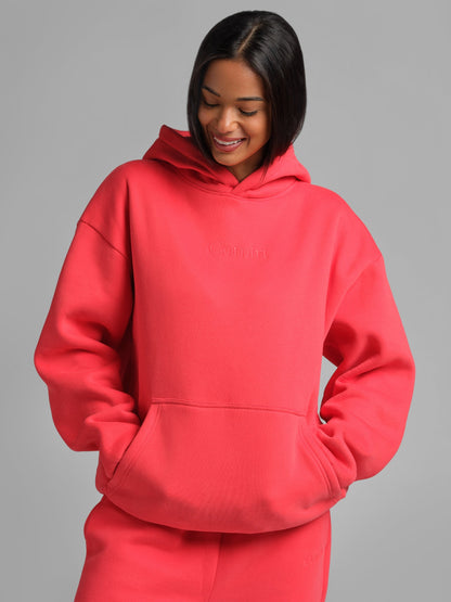 Signature Unisex Hoodie CloudTouch Heavyweight Oversized Soft Kängurutasche