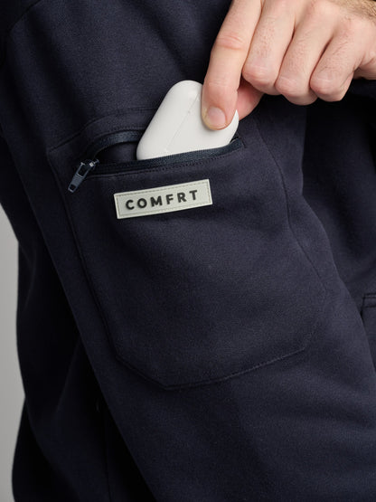 Comfrt Airplane Mode Travel Zip Hoodie