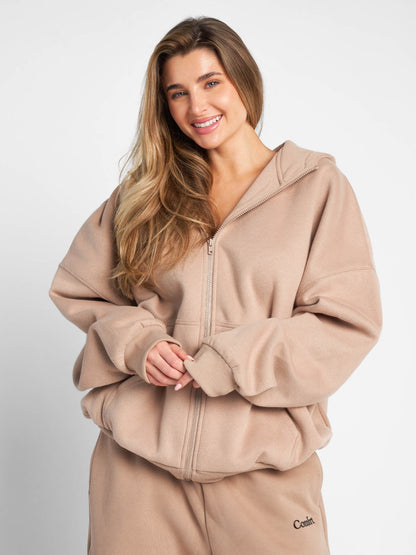 Comfrt Cloud Zip Oversized Hoodie