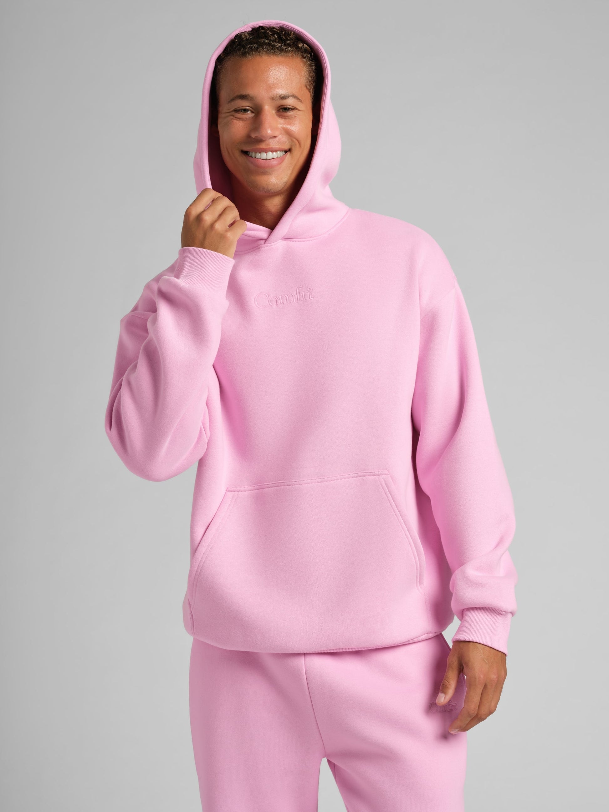 Signature Hoodie Unisex Oversized CloudTouch mit Kapuze und Kängurutasche