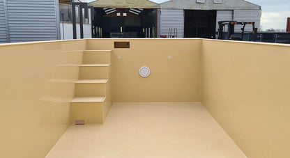 Contenedores Ejido Polipropylene Elevated Pool 6.5m x 2.55m