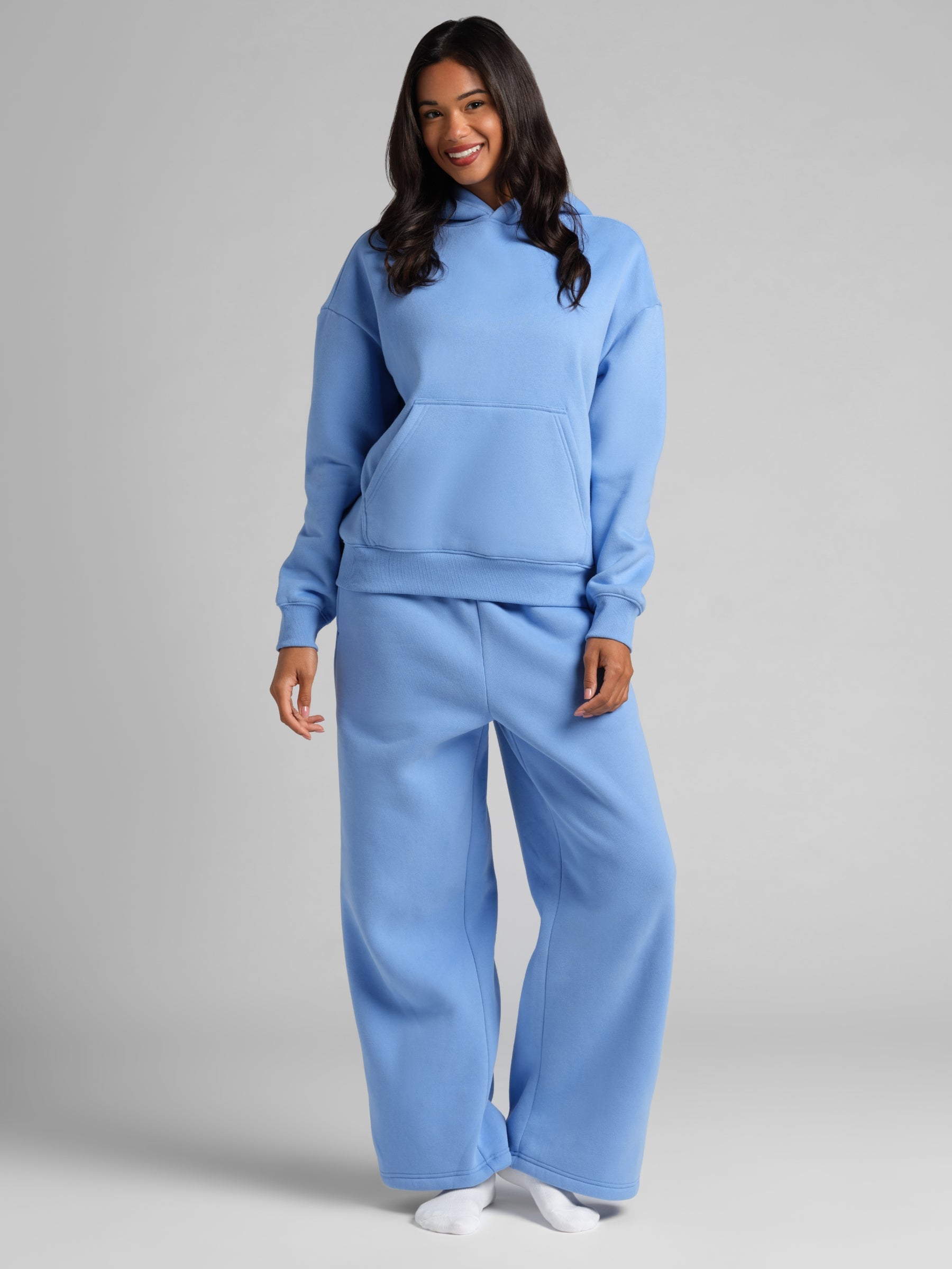 Comfrt Basic Crop Hoodie Super Soft Baumwolle Unisex