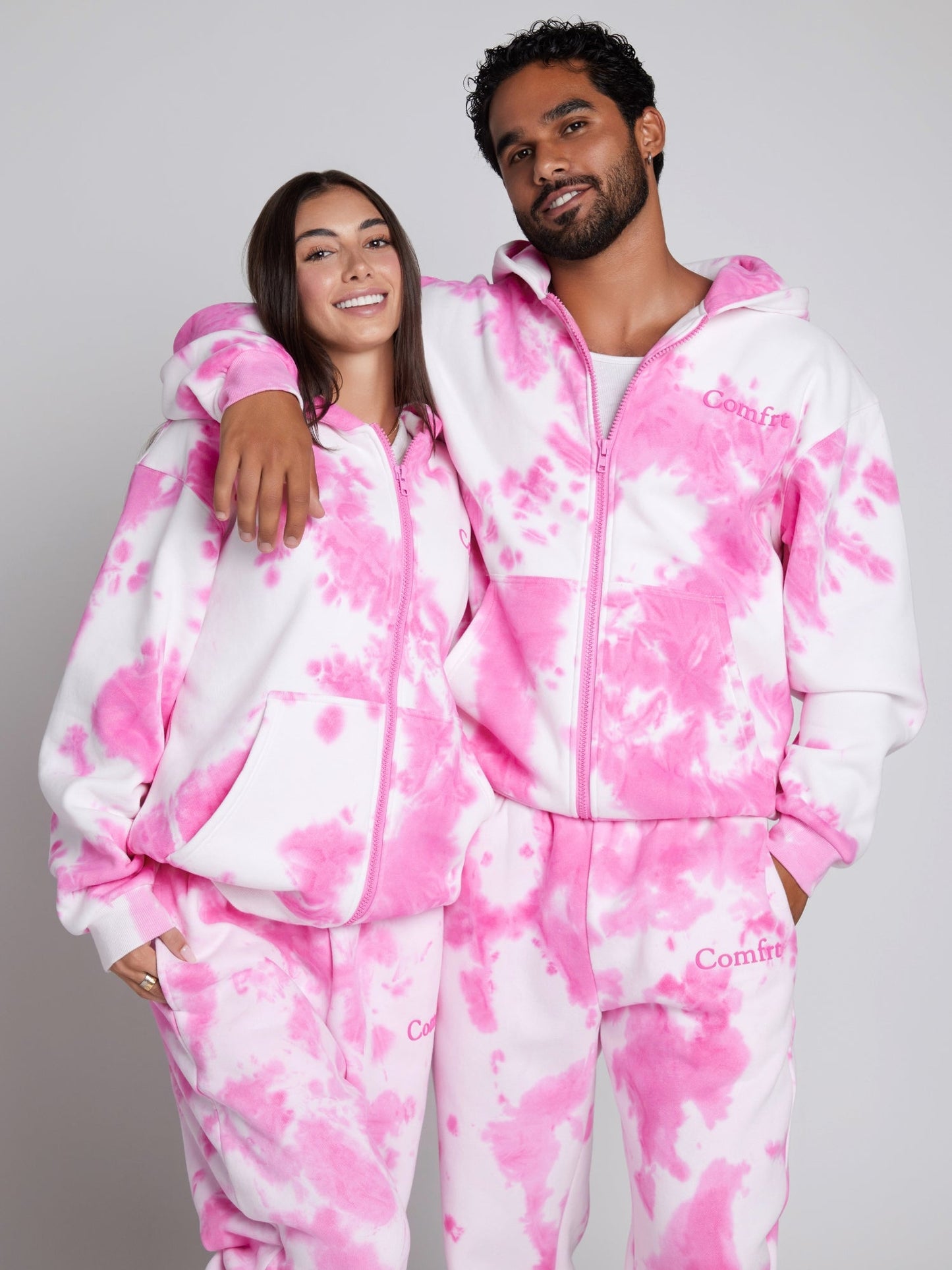 Comfrt Minimalist Zip Hoodie CloudTouch Fleece
