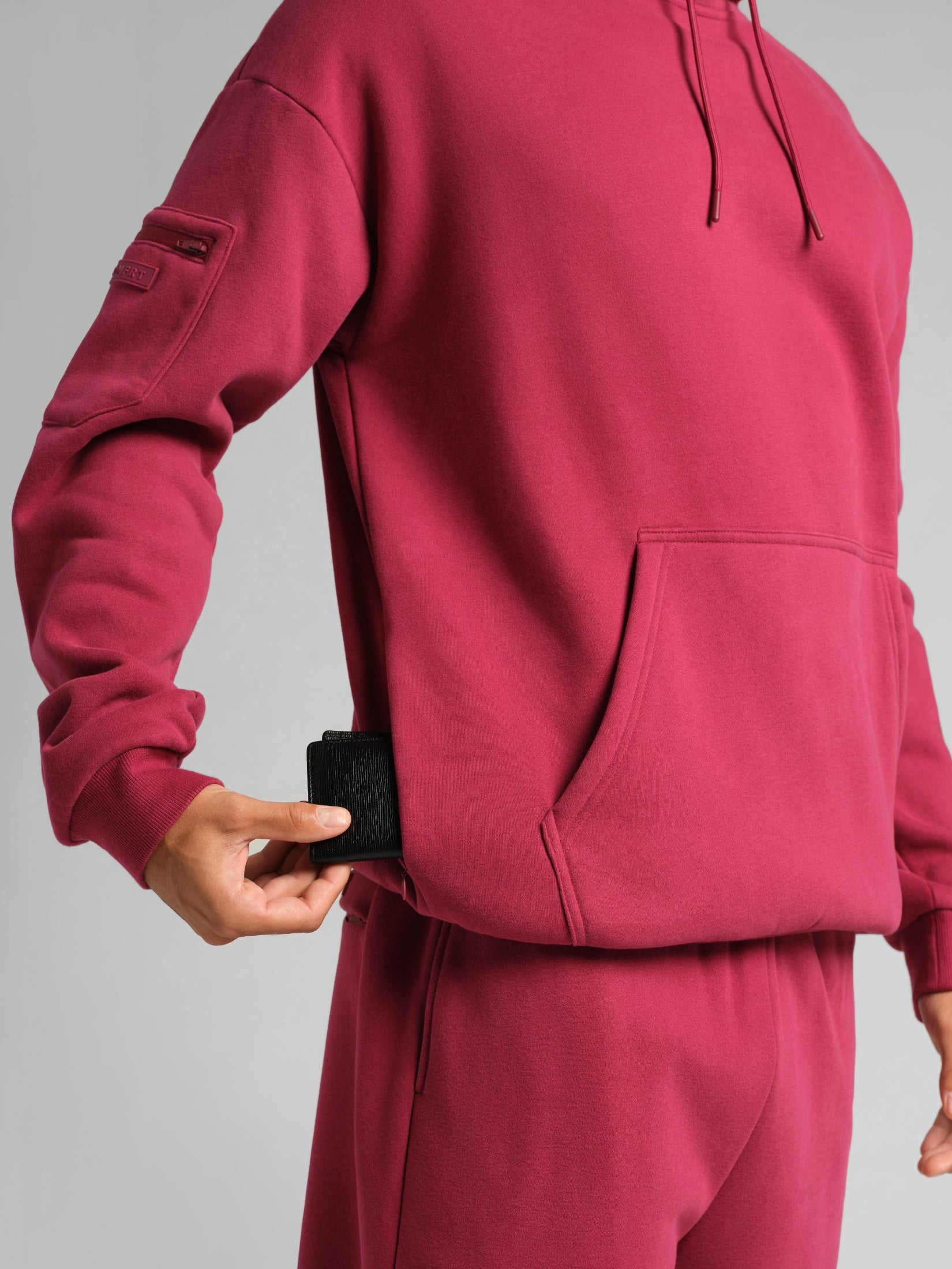Comfrt Airplane Mode Travel Hoodie Heavyweight Fleece