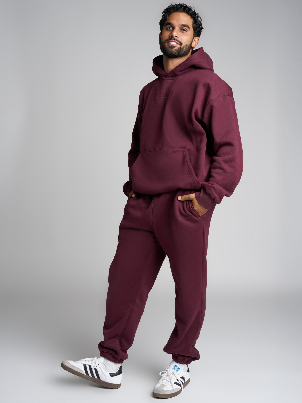 Signature Unisex Hoodie CloudTouch Heavyweight Oversized Soft Kängurutasche