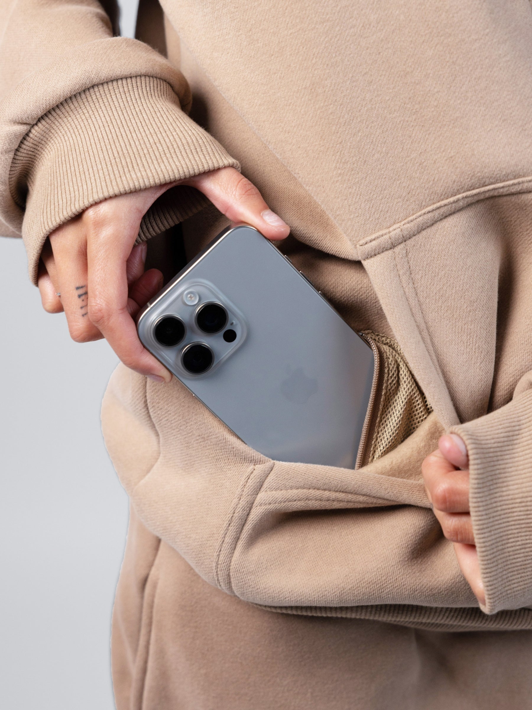 Comfrt Travel Essentials Zip Hoodie