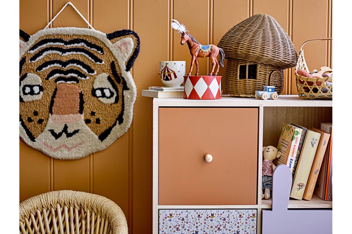 Rafi Dekofigur Zirkuspferd aus Holz für Kinderzimmer Geburtstag