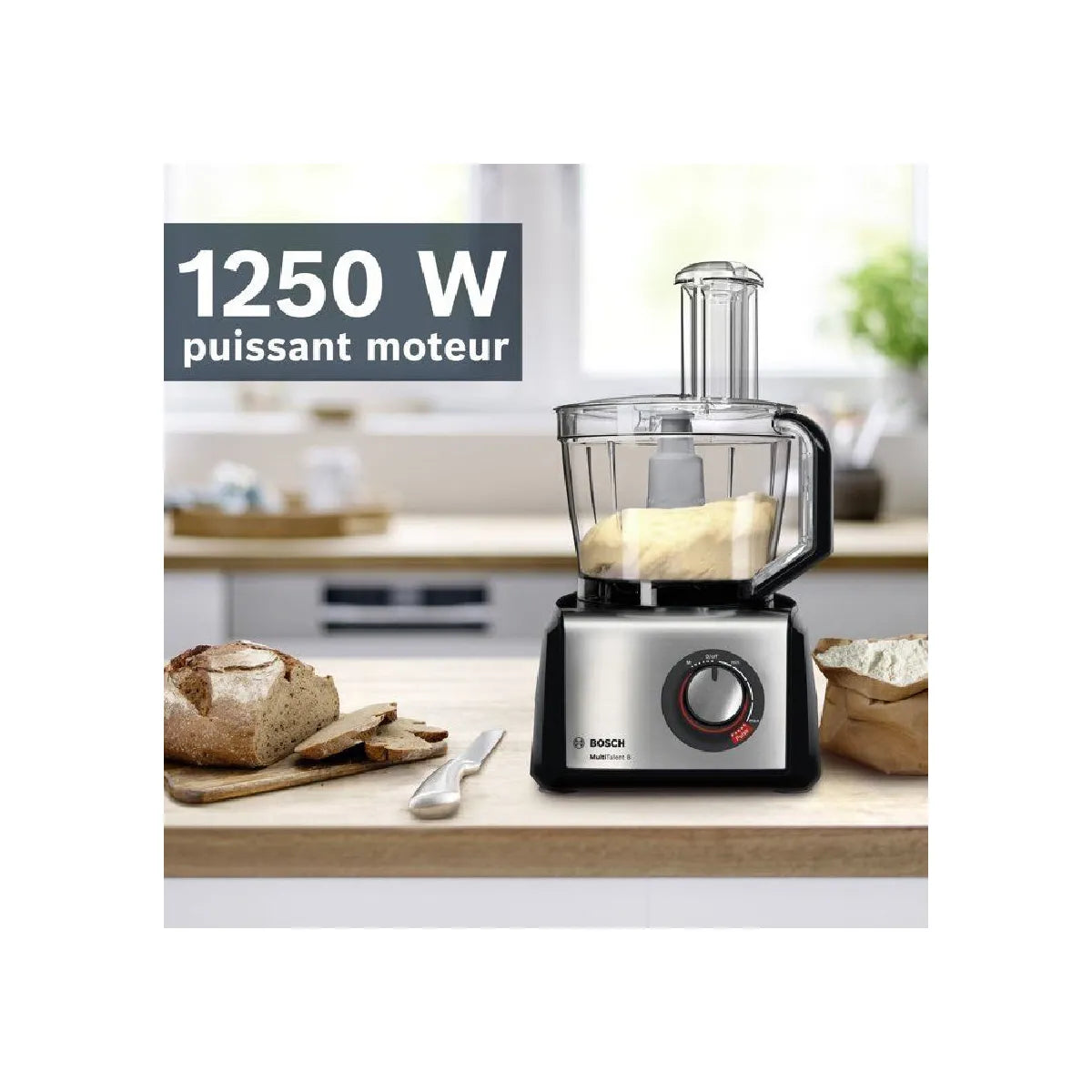 Robot Multifonction Bosch Blanc B1EMC812S8