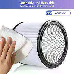 Genérico Filtro Cartucho para Aspiradora Shop‑Vac Pack 2