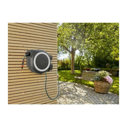 Gardena RollUp XL Desenrollador Automático Mural 35m para Jardín