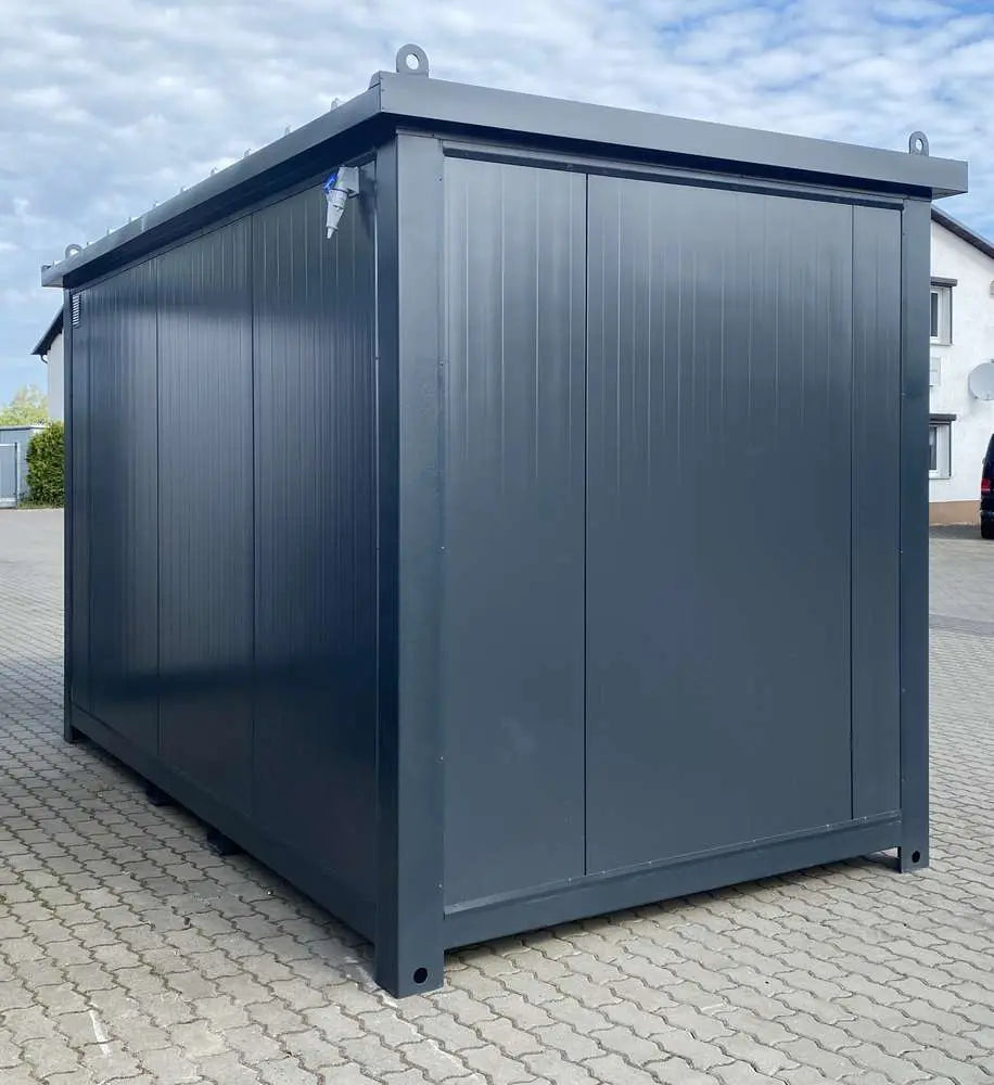 Conteneur Büro 4,00 m x 2,20 m – Robuster Stahlcontainer
