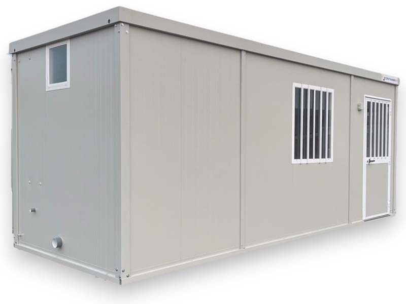 Box Prefabbricati 6 Metri con Bagno e Doccia