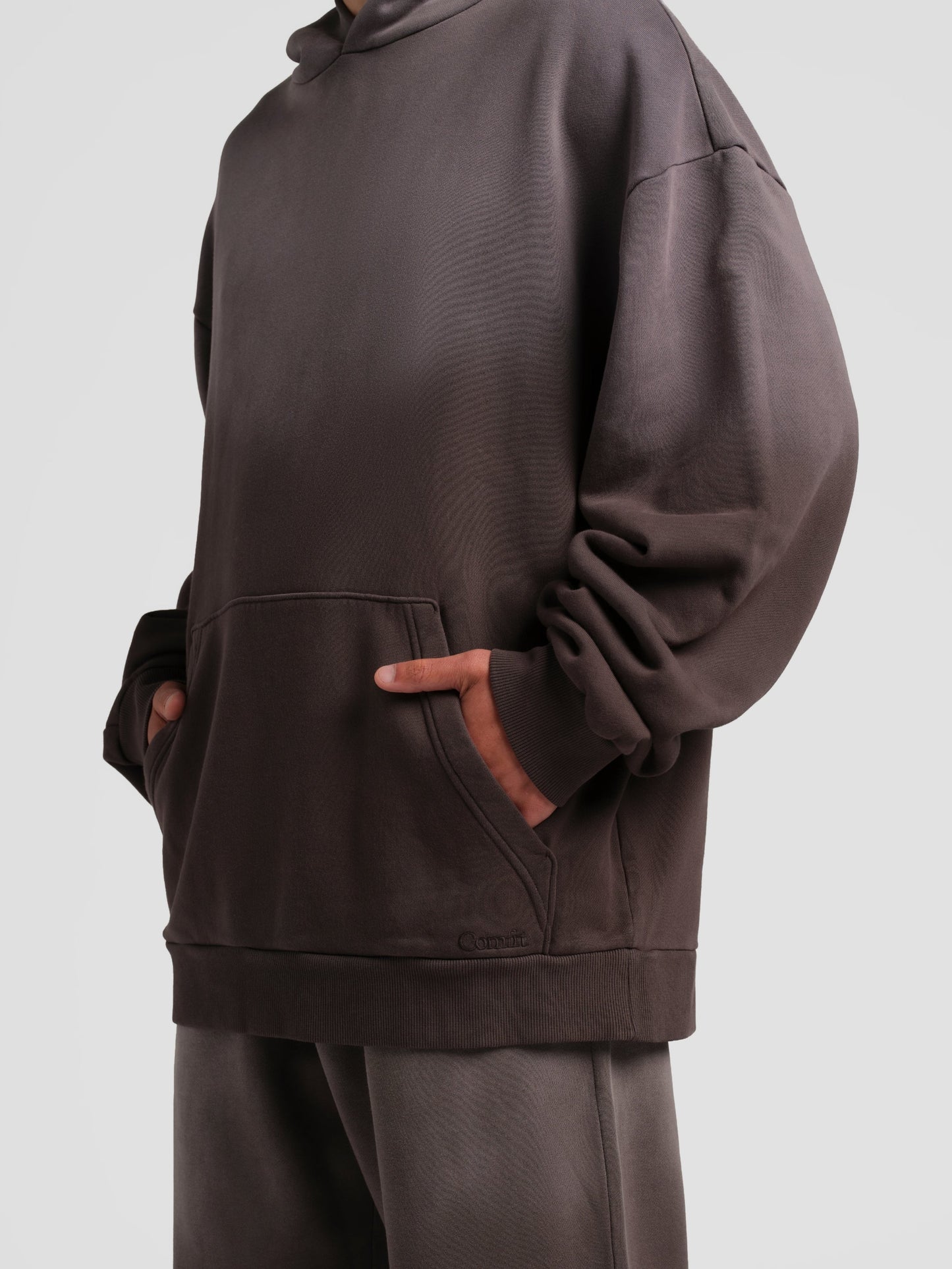 Comfrt Sunwashed Hoodie 100% Baumwolle Oversized Garment Dyed Sommer