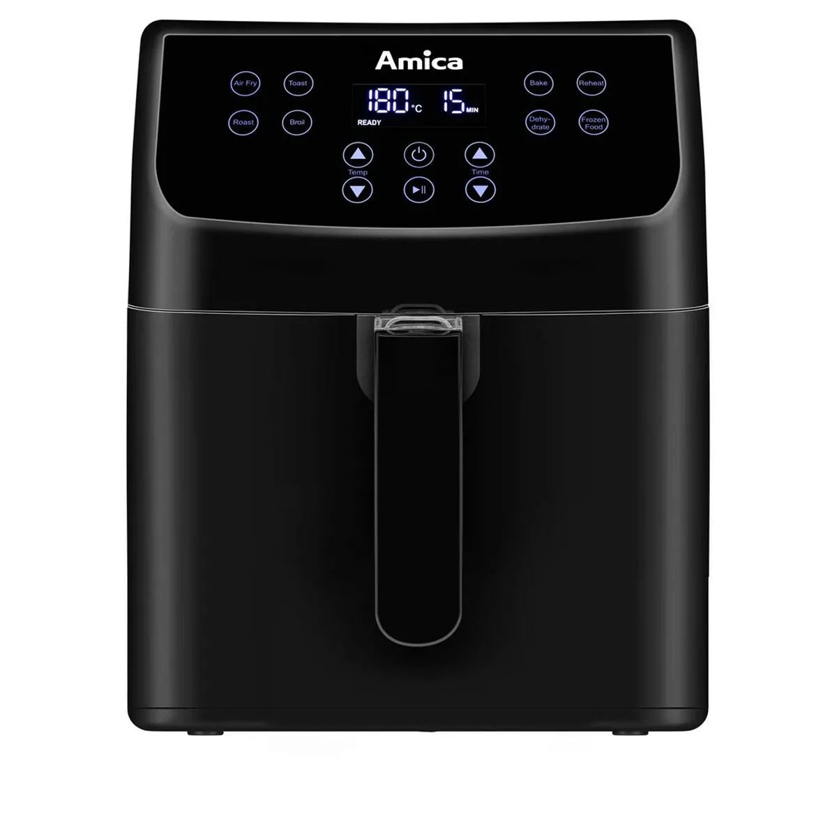Amica AFM 4011 Freidora Sin Aceite Negra 6,8 L