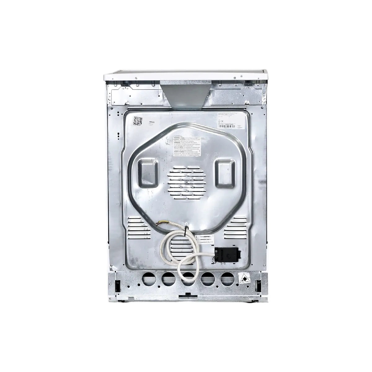 Amica ACV7005SRW Cocina Vitrocerámica AirFry 60 cm 77 L Blanco