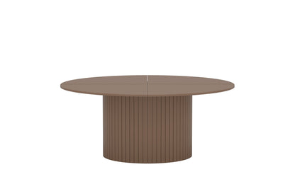 Luxusbetten24 Welora Esstisch Rundes Design Beige