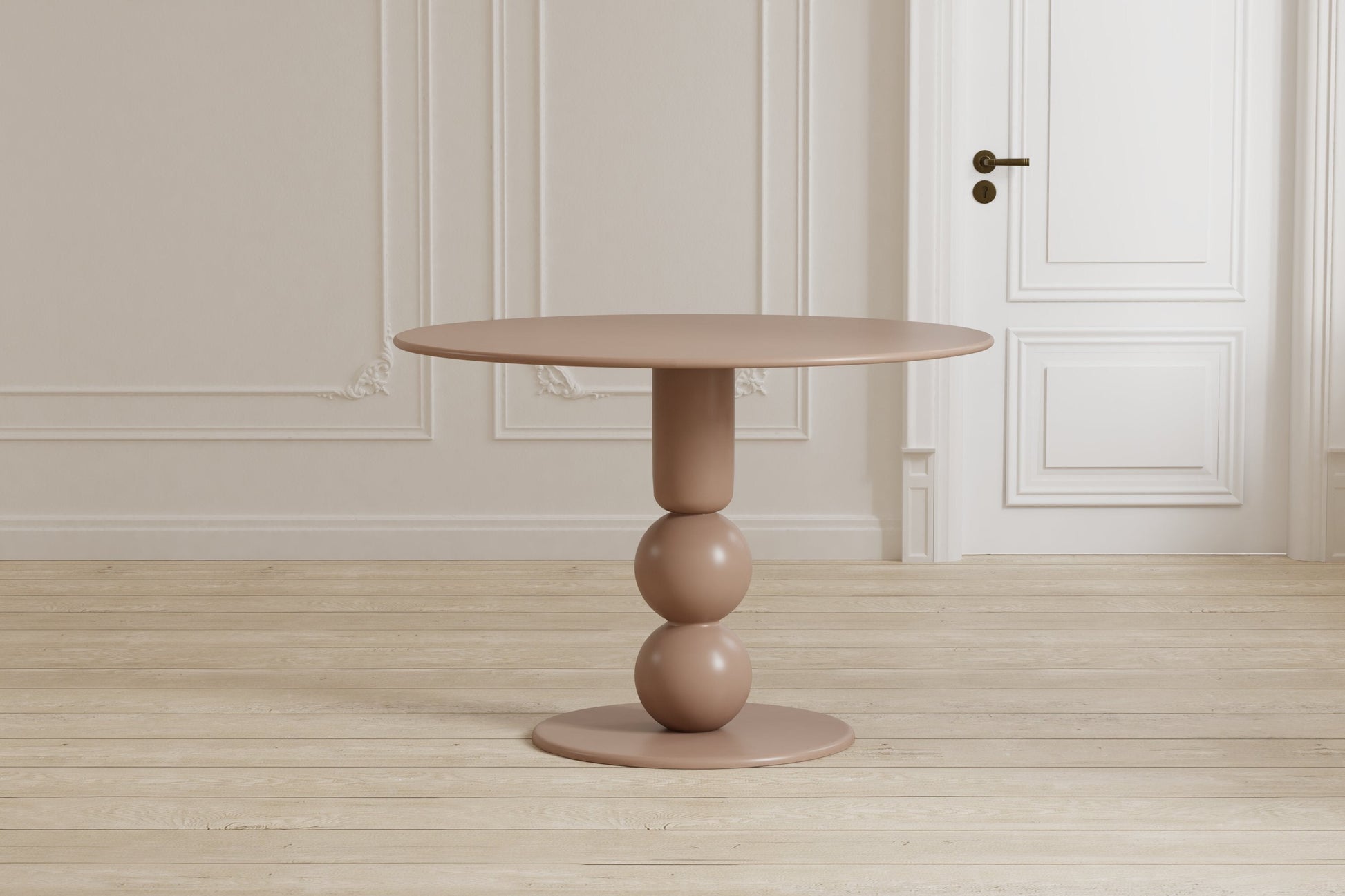 Jarell Esstisch aus MDF, 180 cm Breite, Beige, Modernes Design