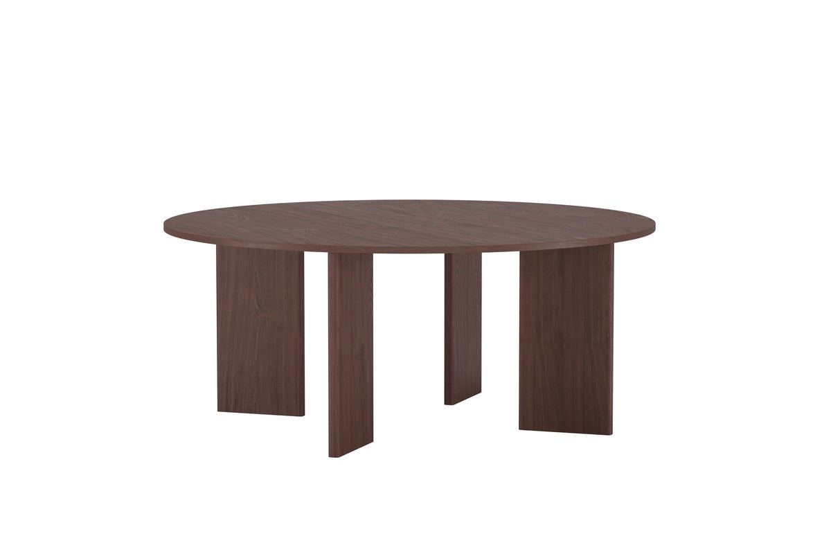 Großer Esstisch Bars in Mokka mit Holzoptik Design