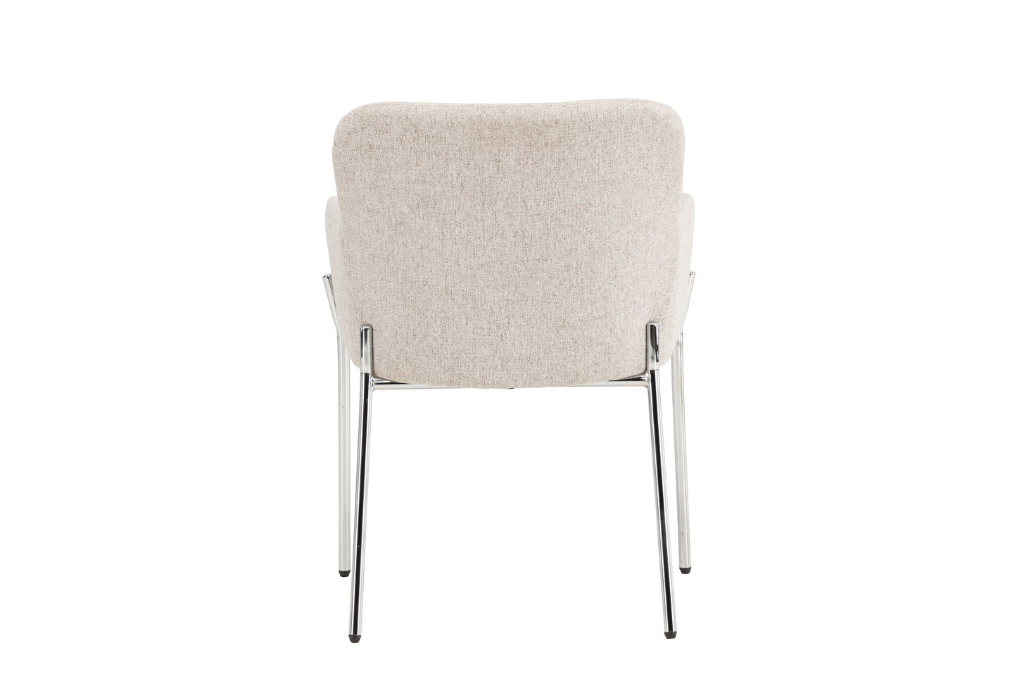 Luxusbetten24 Helora Stuhl Beige Polyester-Leinen