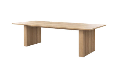 Luxusbetten24 Caleno Esstisch mit Gummibaumholz-Oberfläche 180 cm Breite