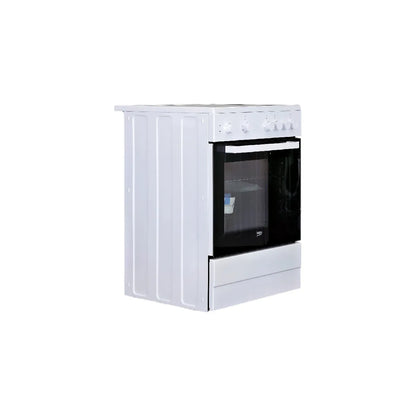 Beko FSM67010GW Cocina Vitrocerámica Blanca 60 cm 4 Hornallas