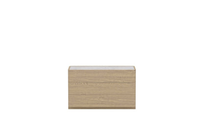 Luxusbetten24 Cirella Beistelltisch Holzoptik Natur Stil Wohnzimmer Modern