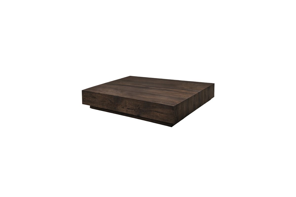 Luxusbetten24 Couchtisch Floren Mokkafarbenes MDF Braun Modern Stil