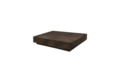 Luxusbetten24 Couchtisch Floren Mokkafarbenes MDF Braun Modern Stil